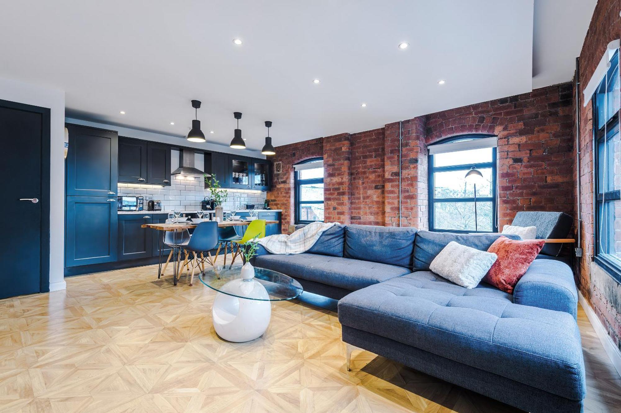 2 King Size Beds In Manhattan Styled Oversize Apartment ليدز المظهر الخارجي الصورة